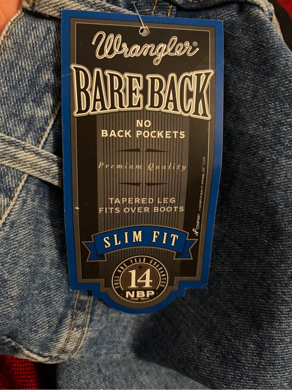 Vintage Wrangler Bareback Jeans - Picture 4 of 5